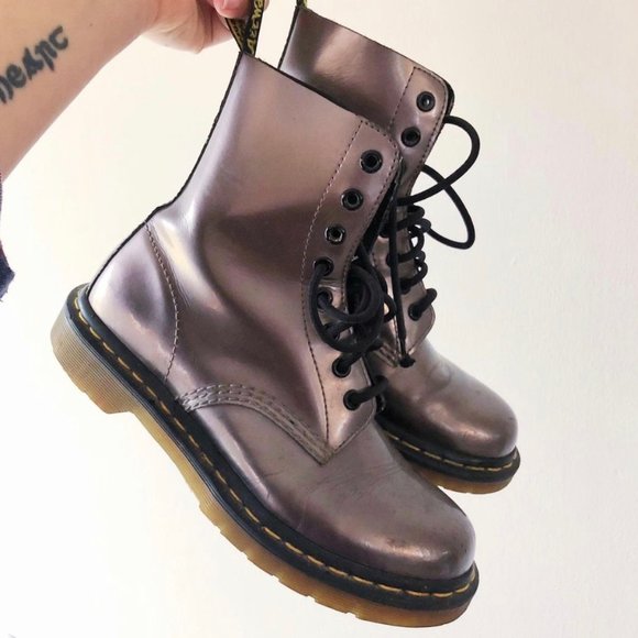 dr martens pascal pewter